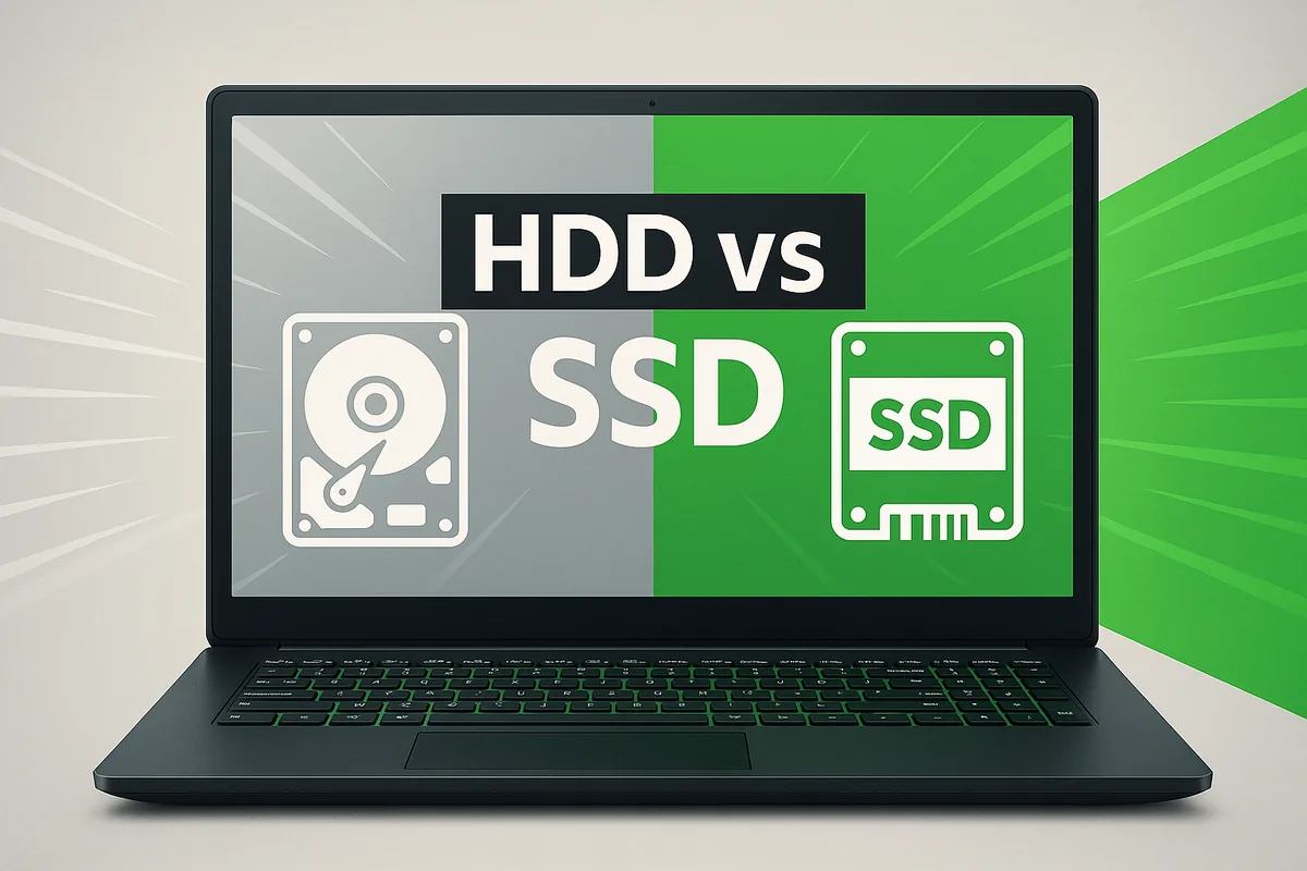 SSD против HDD — как ускорить ноутбук