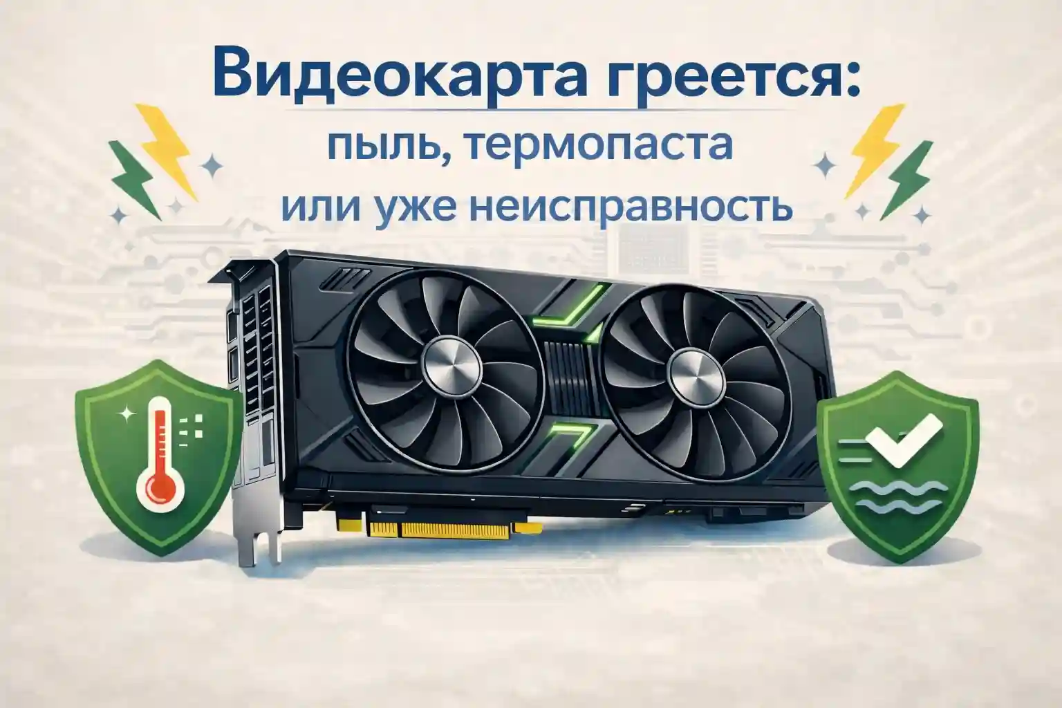 Видеокарта греется